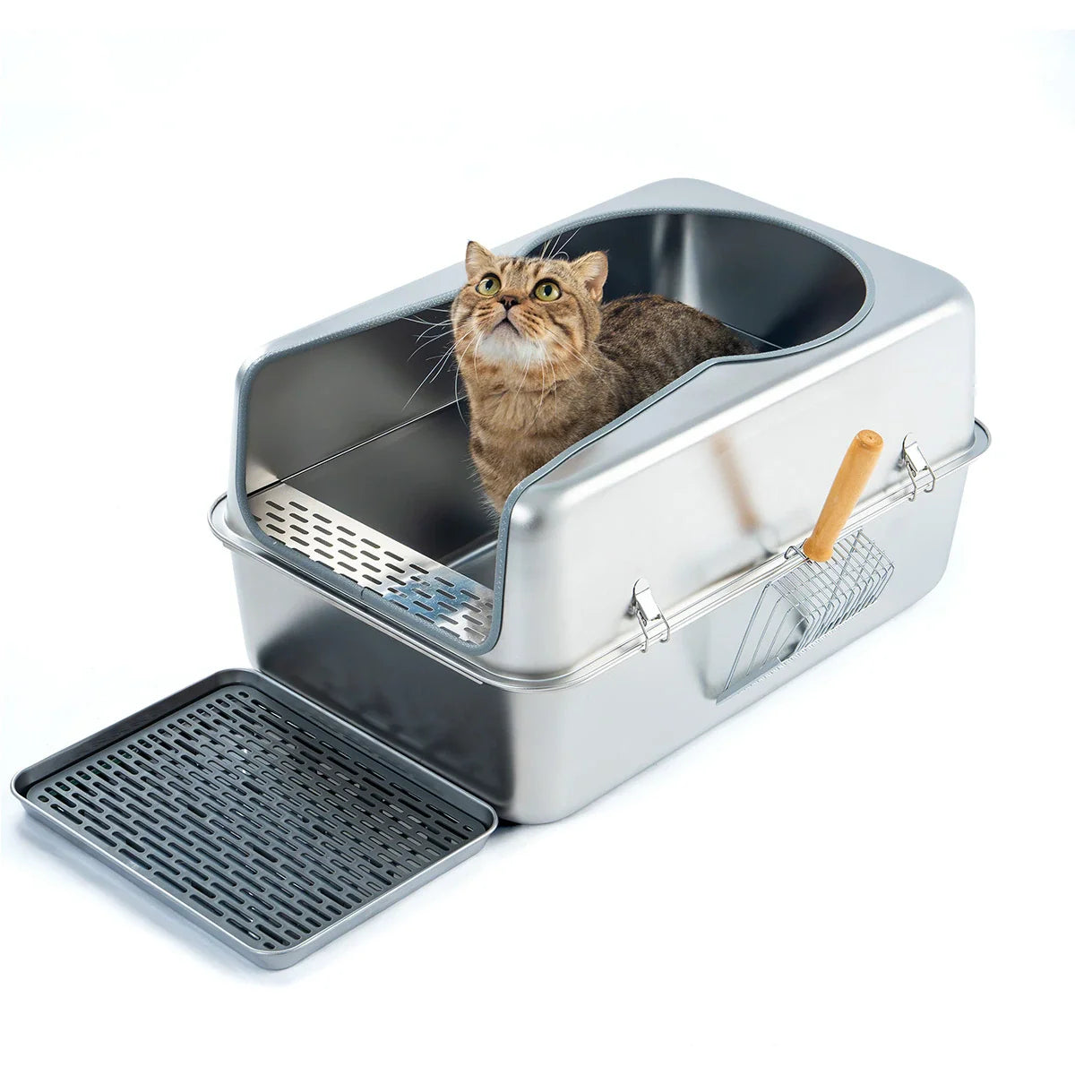 Stainless Steel Litter Box