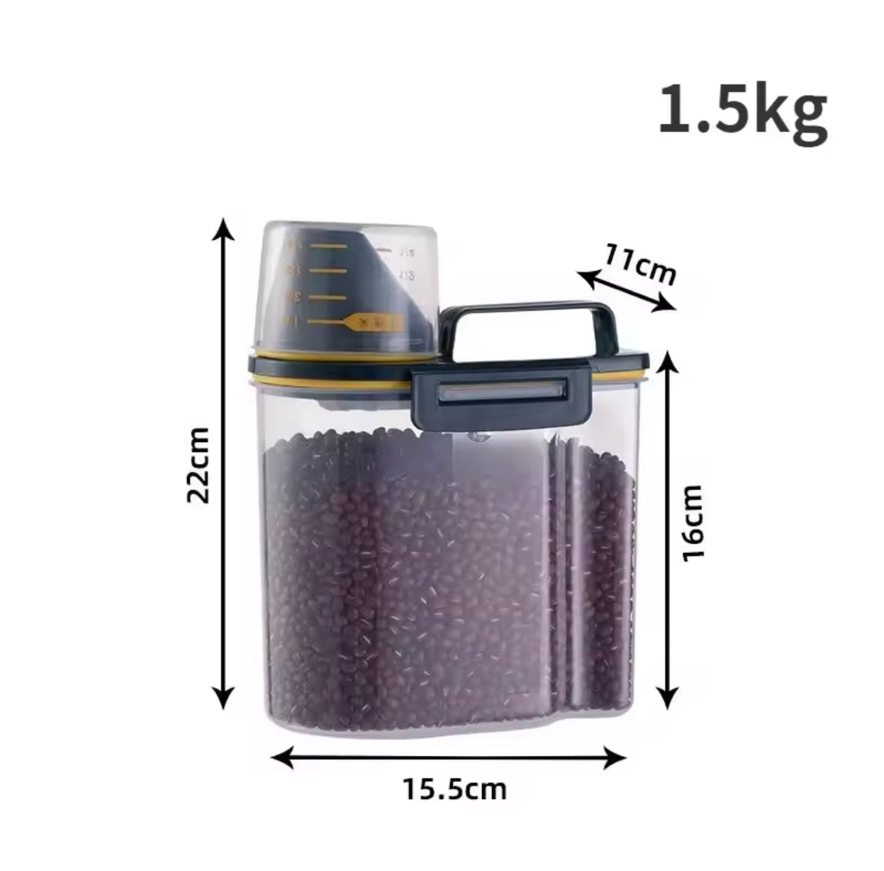 2kg Food Storage Tank