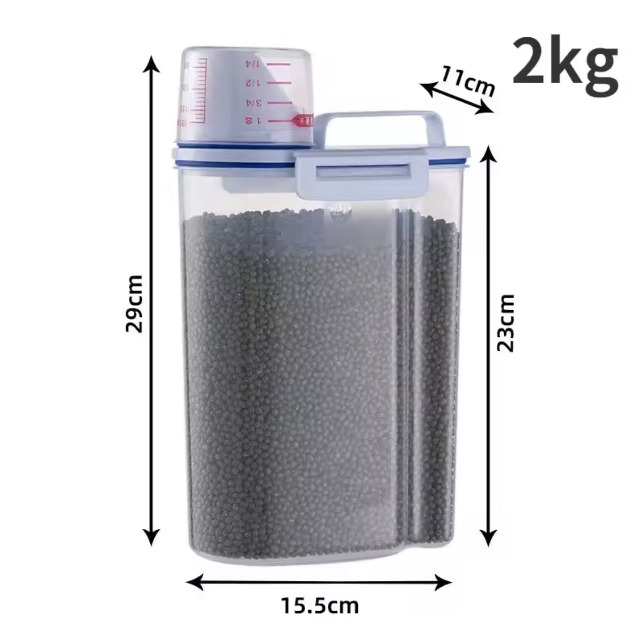 2kg Food Storage Tank