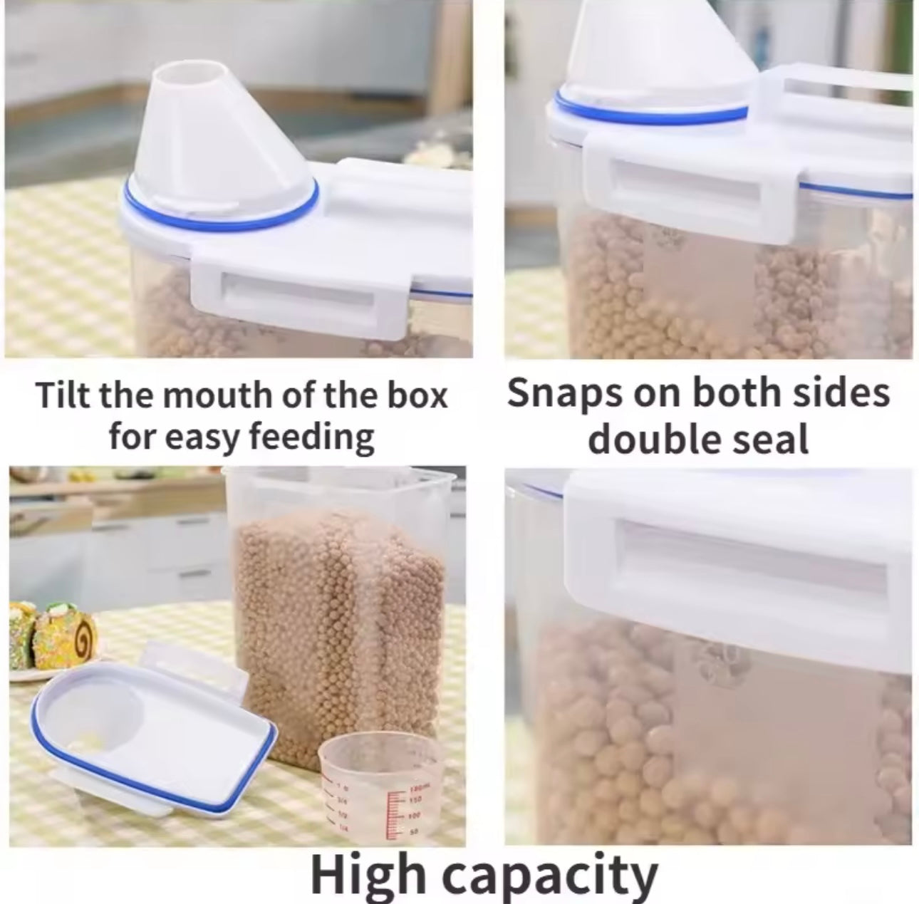 2kg Food Storage Tank