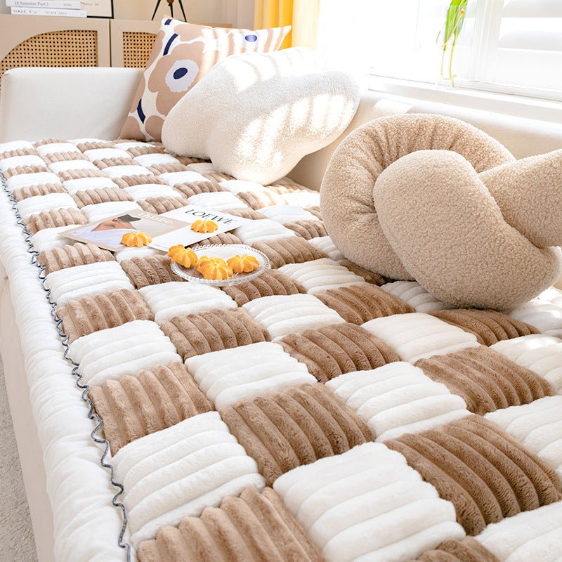 Plush Couch Cover