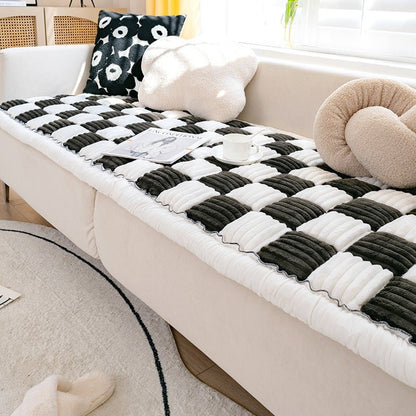 Plush Couch Cover