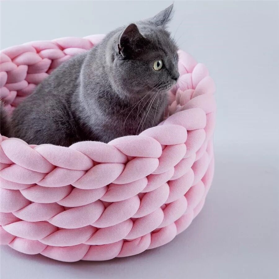 Woven Cat Basket