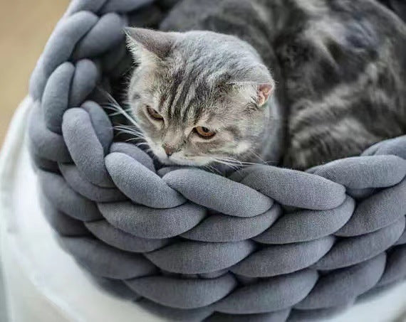Woven Cat Basket