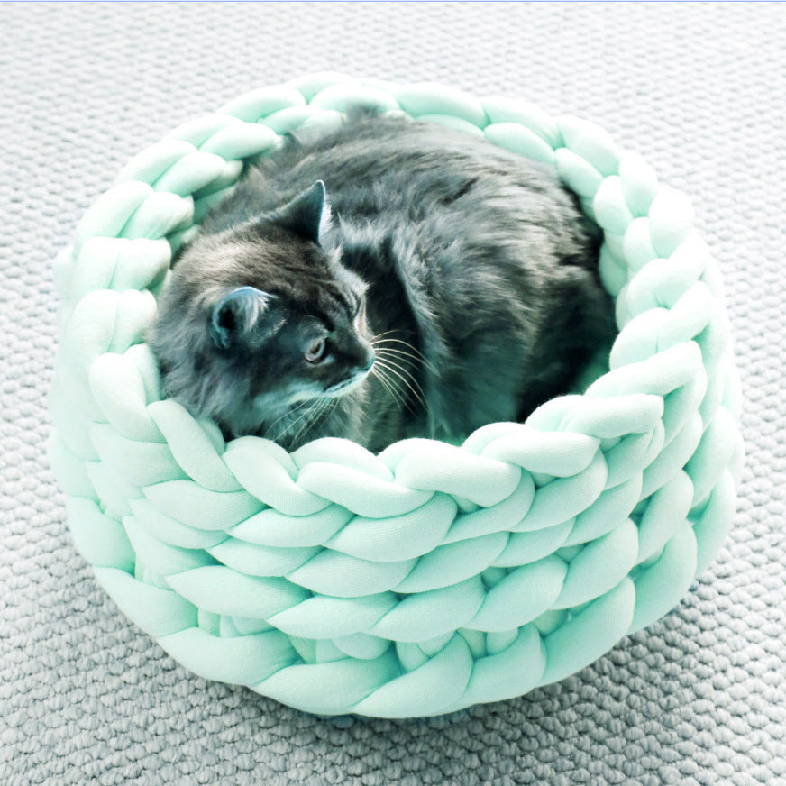 Woven Cat Basket