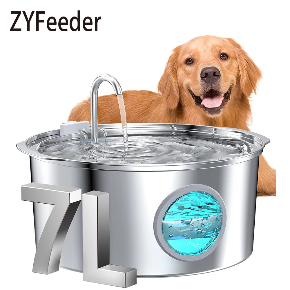 7L Stainless Steel Water Fountain