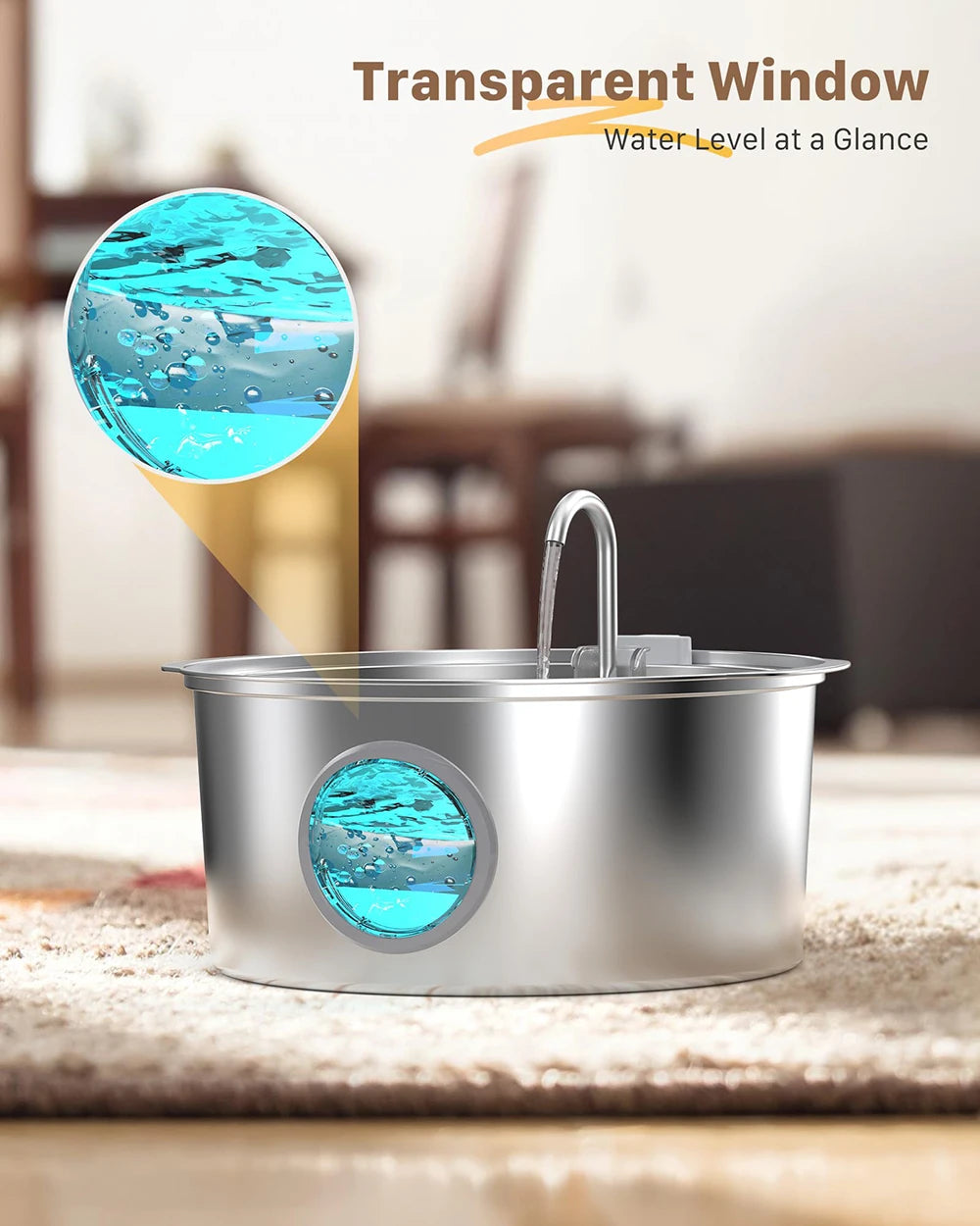 7L Stainless Steel Water Fountain