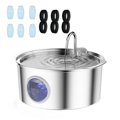 7L Stainless Steel Water Fountain