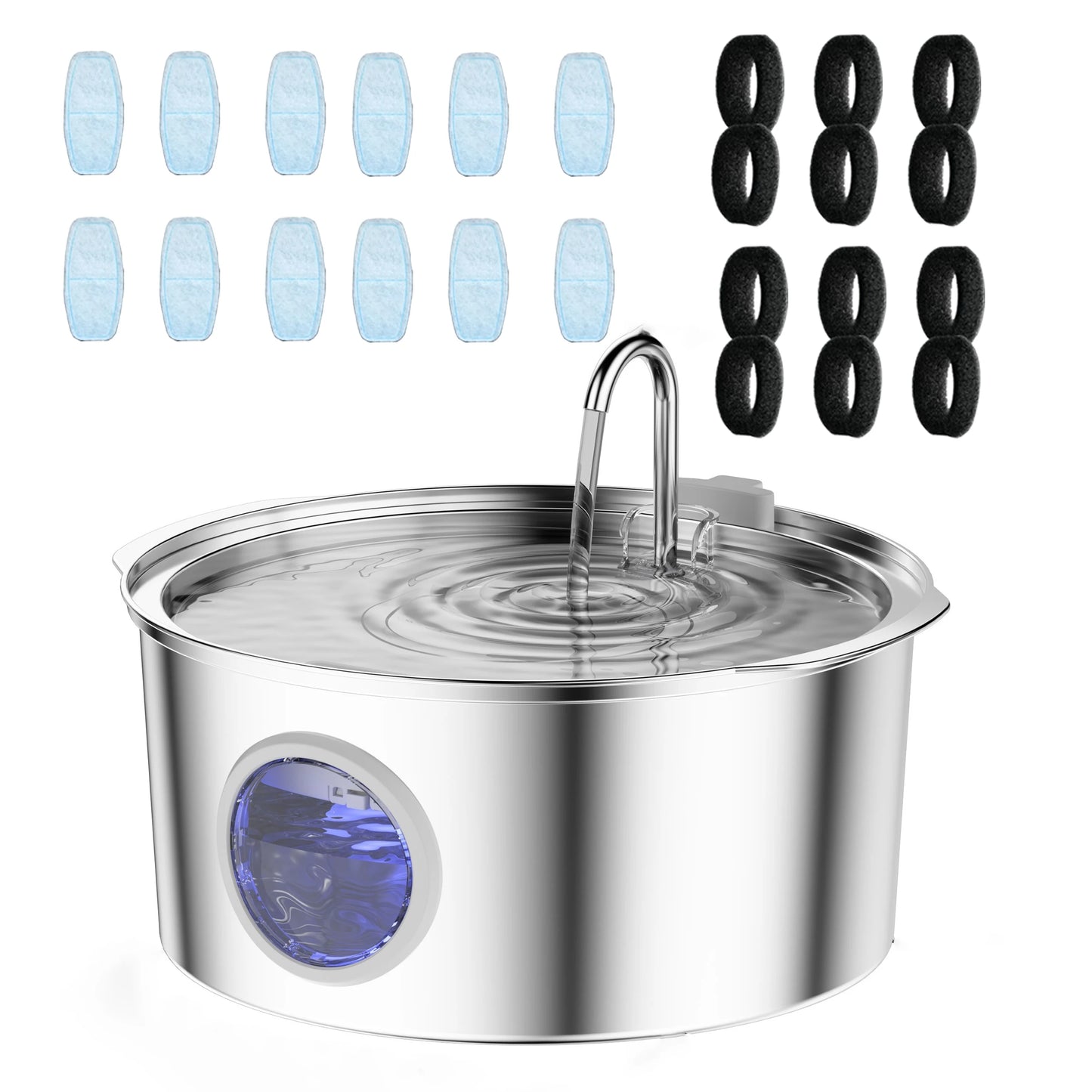 7L Stainless Steel Water Fountain