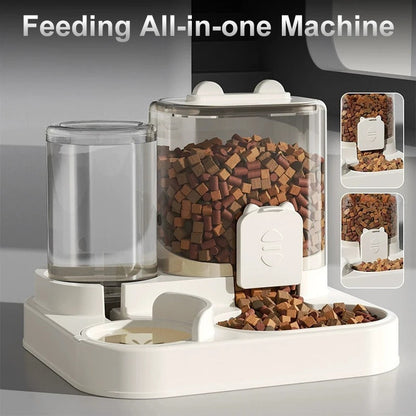 Automatic Dog And Cat 2-in-1 Feeder