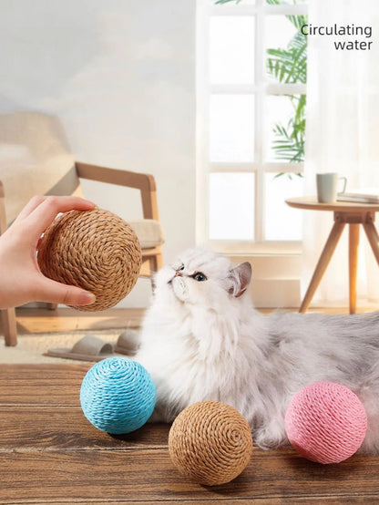 Sisal Scratching Ball