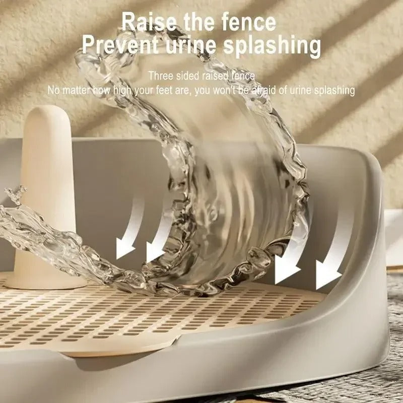 Medium Sized Dog And Puppy Toilet