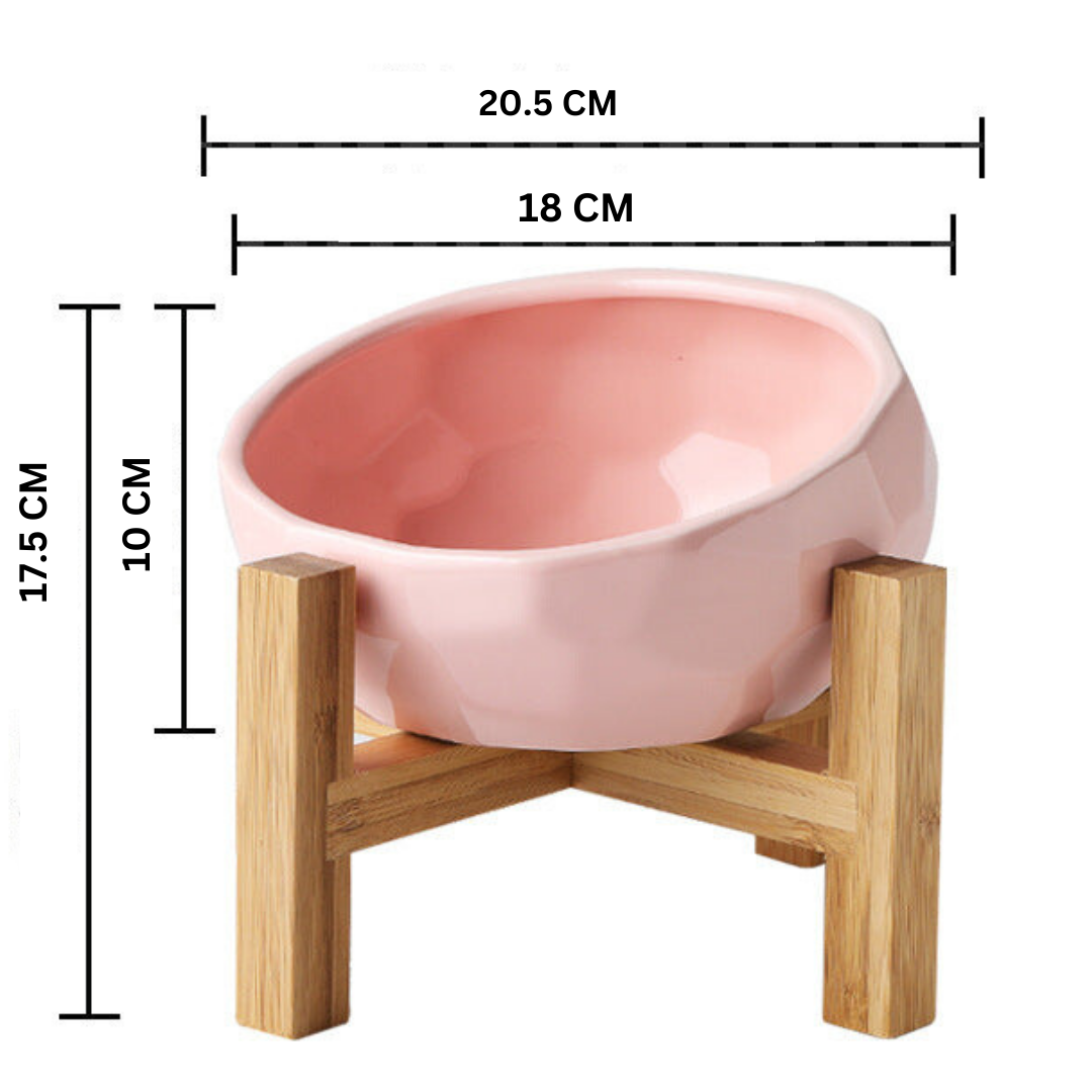 Raised Food Bowl